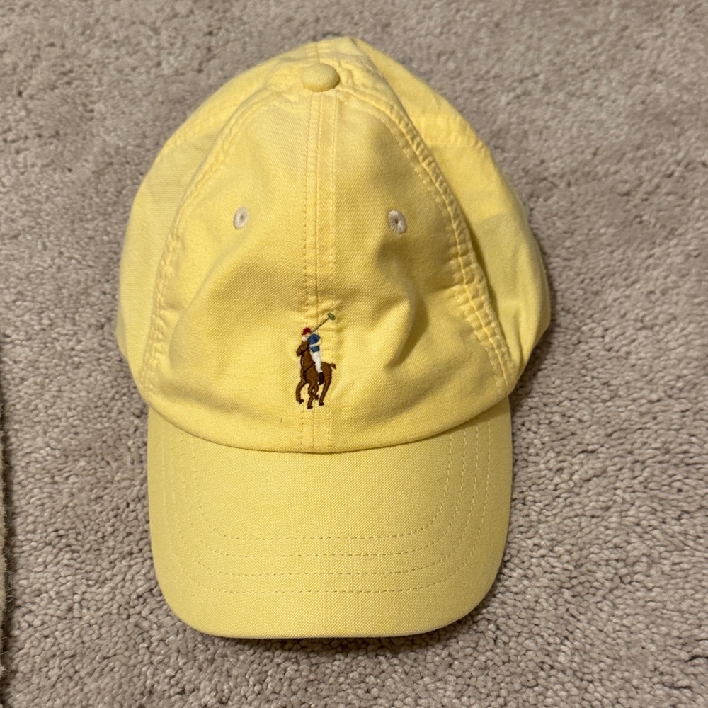 Polo By Ralph Lauren Yellow Cap - image 1